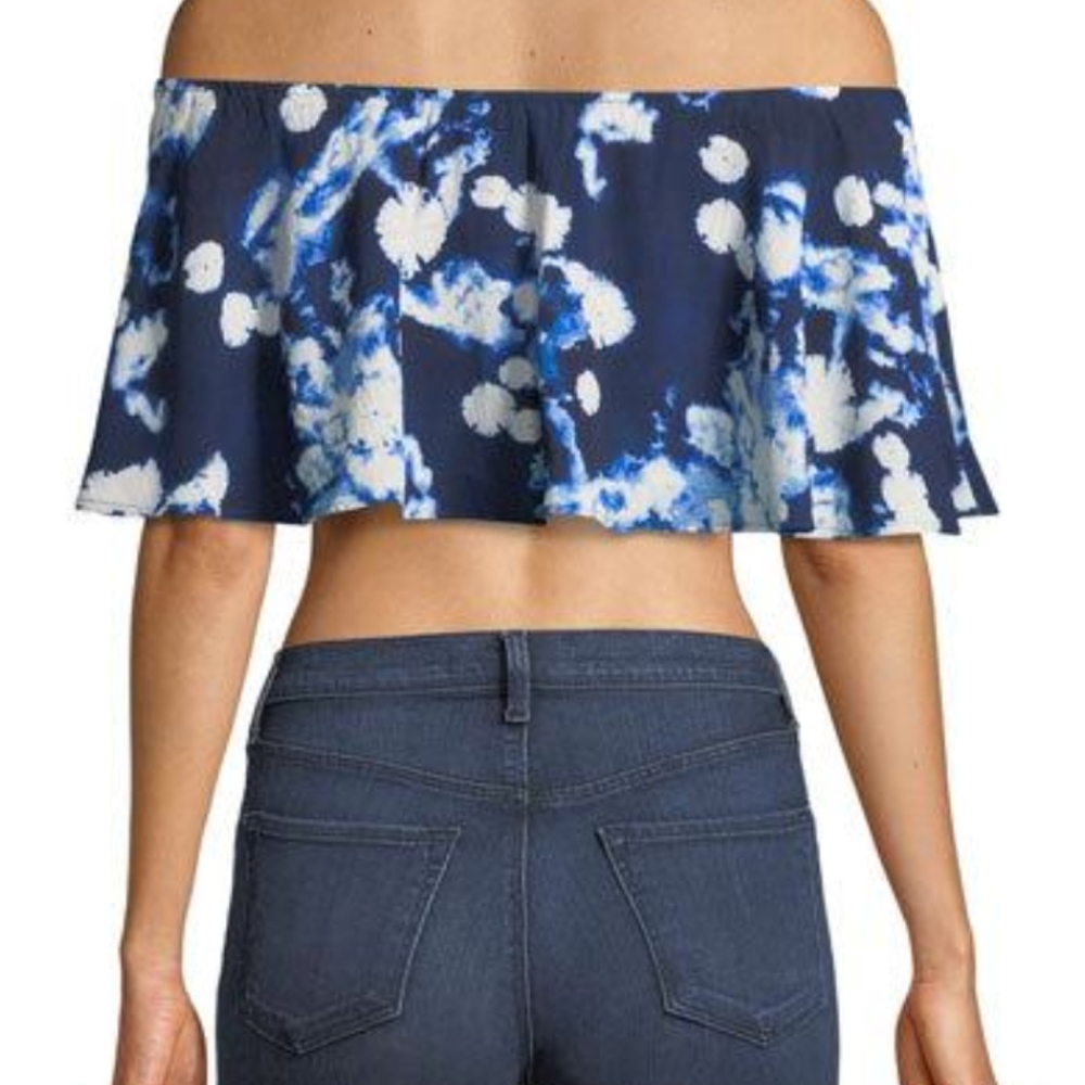 NWT Show Me Your Mumu Heidi Tie-Dye Crop Top, Sz S - Picture 2 of 7